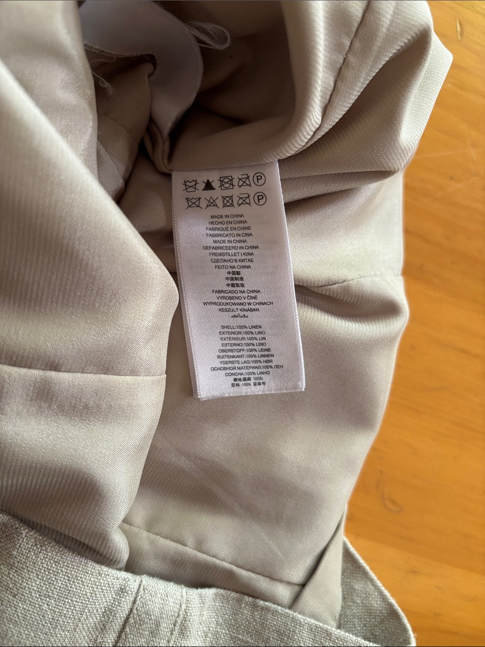 Michael Kors Beige Sleeveless Zip-Front Mini Dress - Picture 4 of 7